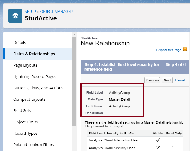 Creating the Many to Many Relationship in SalesForce