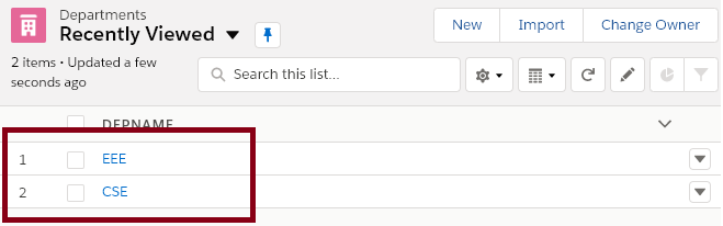 Creating The Master Detail Relationship In SalesForce