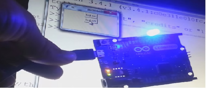 Creating Two Buttons In Python And Controlling LED