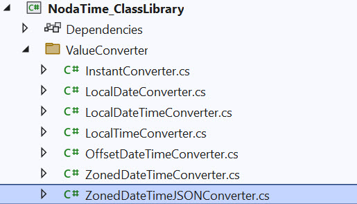NodaTime ClassLibrary