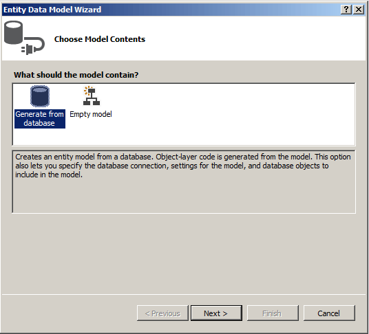 Choosing Model Content