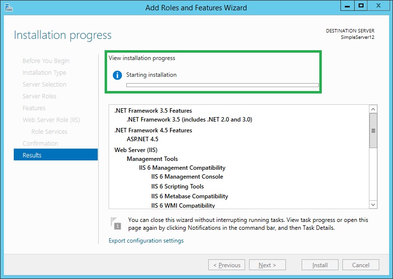 Creating Virtual Machine And Configuring IIS Web Service