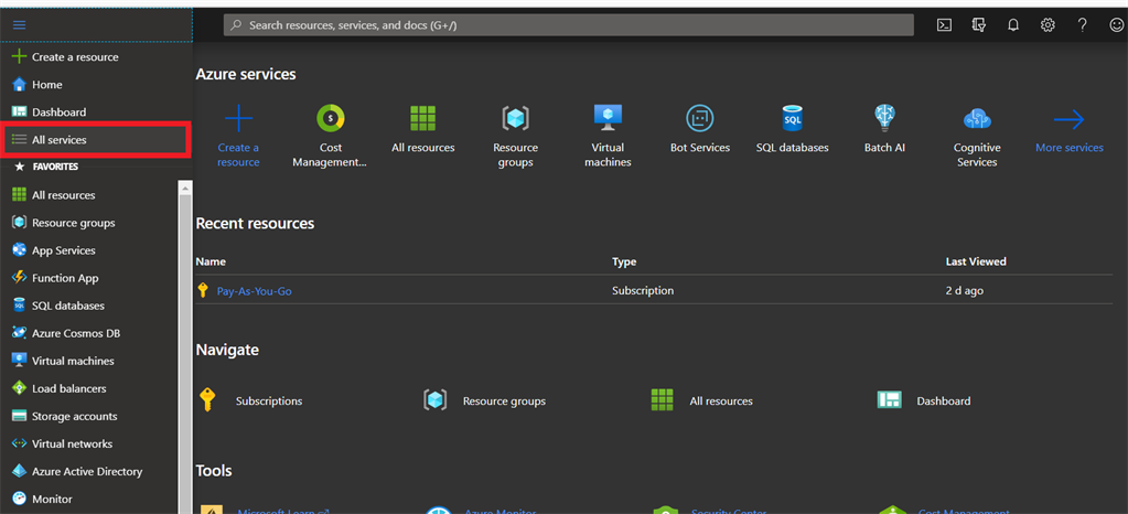 Creating Windows Virtual Machine In Azure Cloud