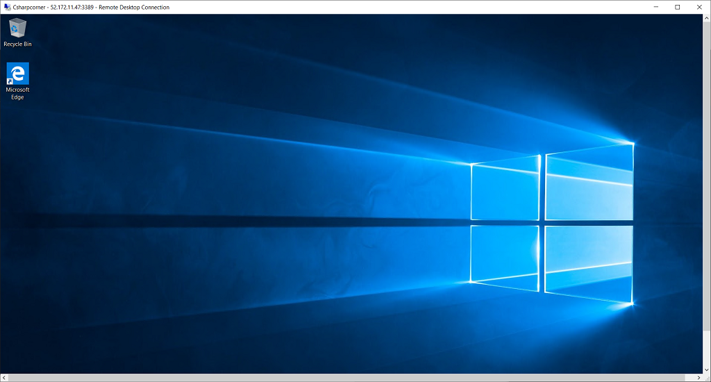 Creating Windows Virtual Machine In Azure Cloud