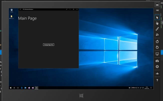 Windows 10 Desktop Emulator