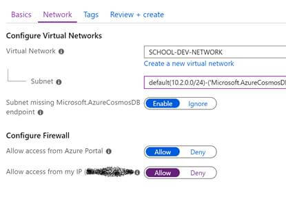 Creating Your First Cosmos DB Database