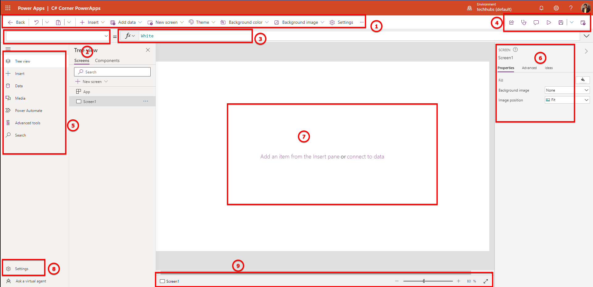 Creating your first PowerApps application