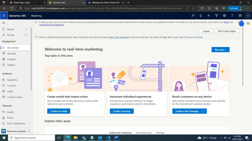 Custom Triggers in D365 Marketing