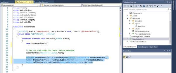 Cross Platform - Developing A Simple Android App Using Visual Studio ...