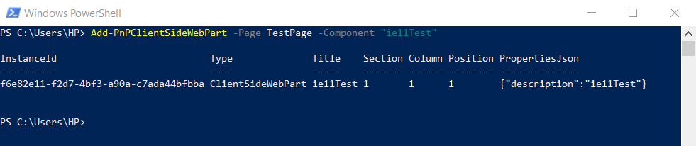 CRUD Operation On SharePoint SPFx Webpart Using PnP PowerShell