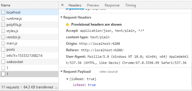 CRUD Operation with Fake Http Service In Angular