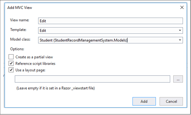 CRUD Operations Using ASP.NET Core And ADO.NET