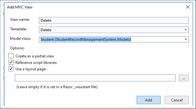 CRUD Operations Using ASP.NET Core And ADO.NET