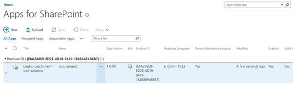 CRUD Operations Using Sharepoint FrameWork and PnP JS Library