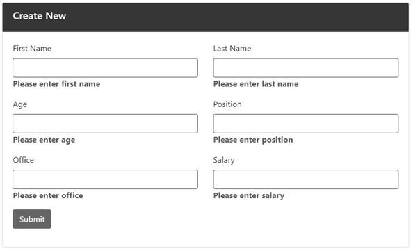 CURD Operation Using Repository Design Pattern In ASP.NET MVC