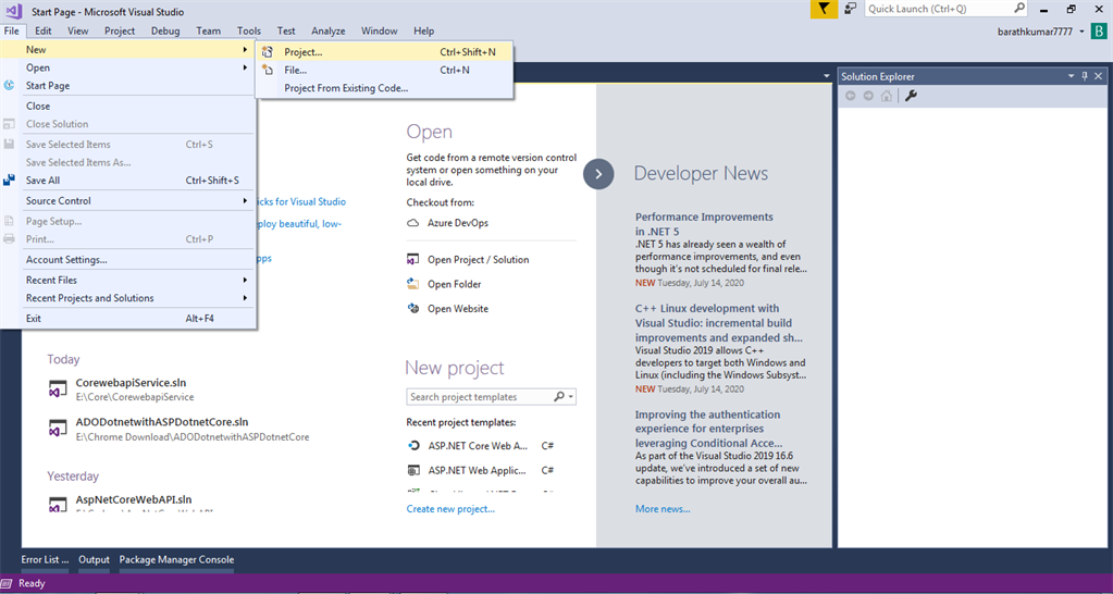 Perform CURD Web API Service Call Function In .Net Core 2.0 And 2.1 MVC (CSHTML)