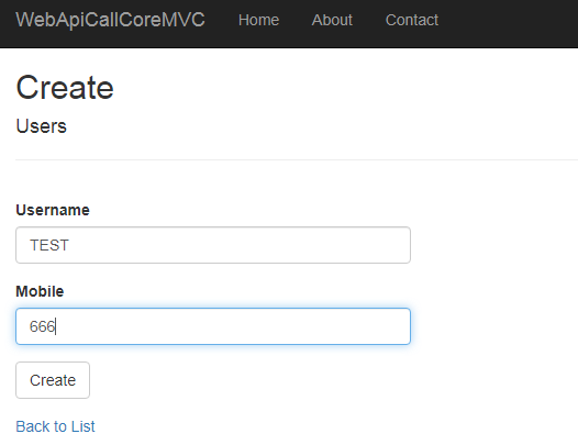 Perform CURD Web API Service Call Function In .Net Core 2.0 And 2.1 MVC (CSHTML)