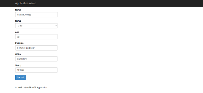Custom Exception Filter In ASP.NET MVC