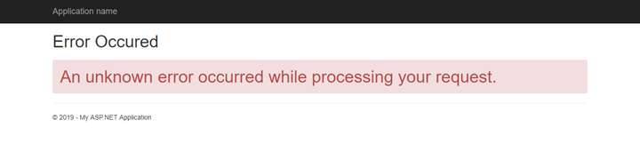 Custom Exception Filter In ASP.NET MVC