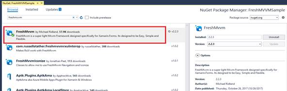 Custom Master Detail Page in Xamarin.Forms using Fresh MVVM
