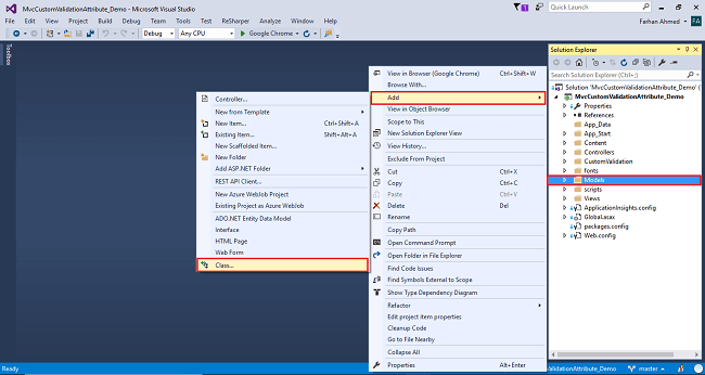 Custom Validation Attribute In ASP.NET MVC