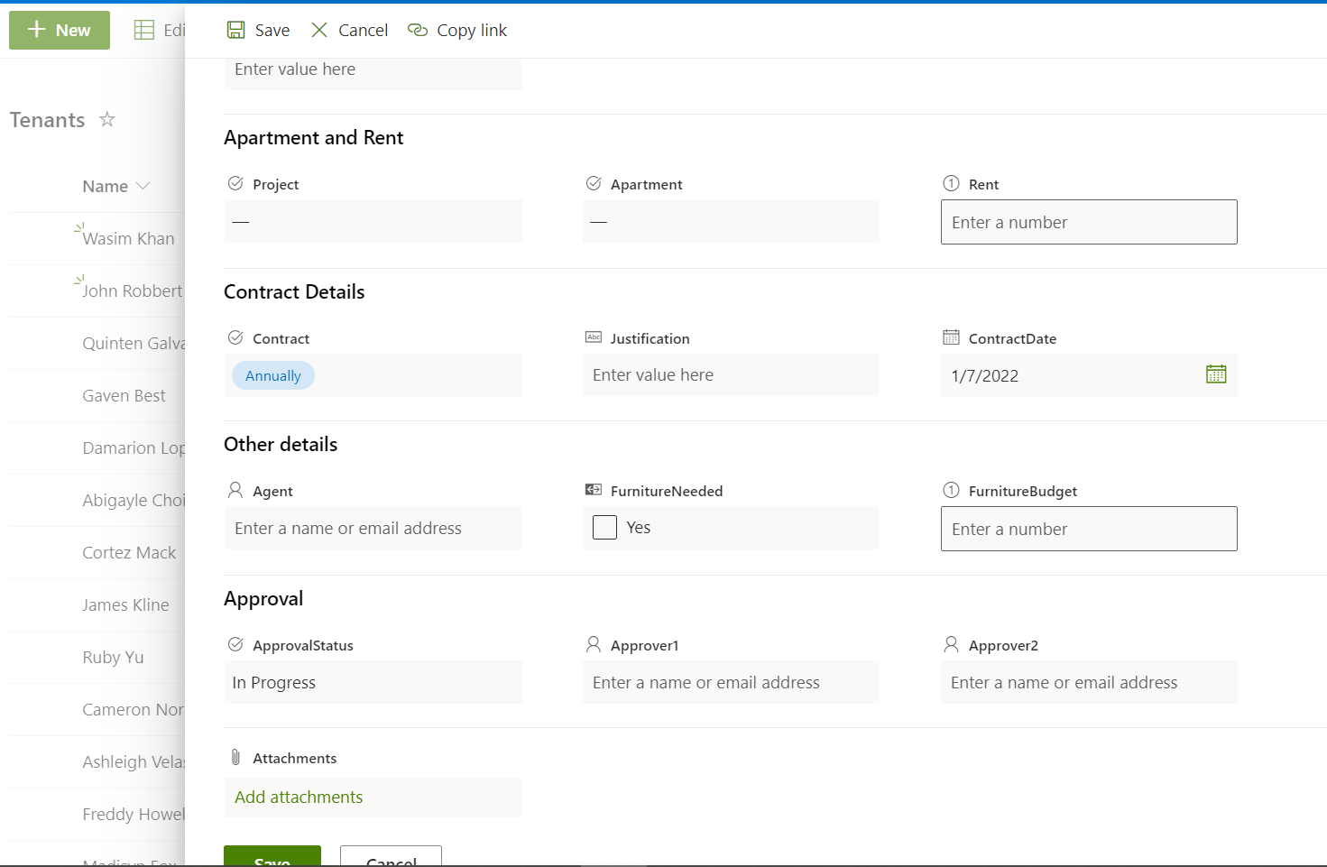 Customize List Forms Using JSON In SharePoint Online