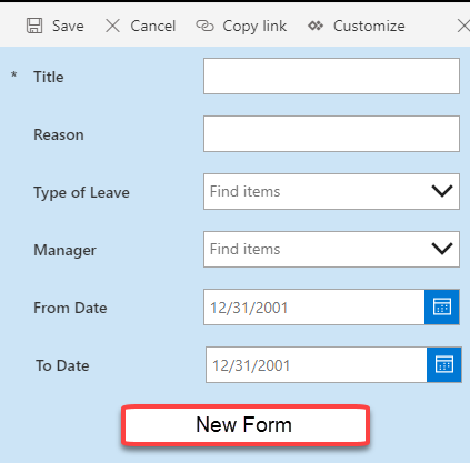 Customize New Form, Edit Form and Display Form in Modern SharePoint Page Using PowerApps