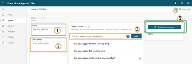 Customize The Bot Conversation Message With Power Virtual Agent