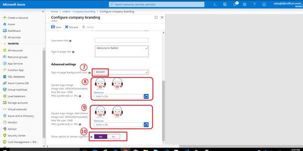 Customize The Login Page Of Office 365