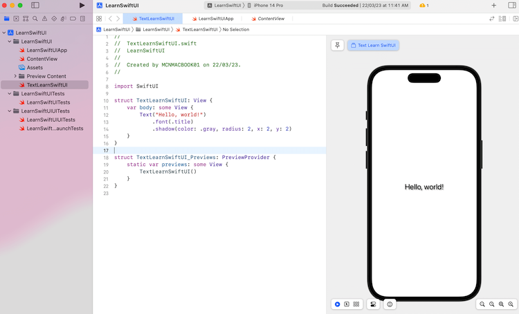 Customizing Text Views in SwiftUI: A Guide to View Modifiers for Text