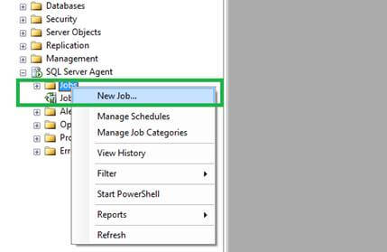 Daily Shrink Database Log Automatically Using Jobs In SQL Server