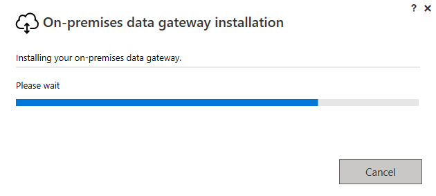 Gateway installation
