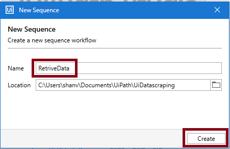 Data Scraping In A Webpage Automation Using UiPath Studio