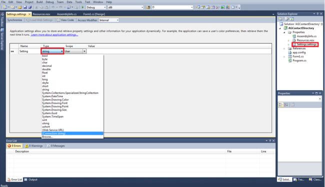 Database Driven Development And Developing The User Interface Using C#
