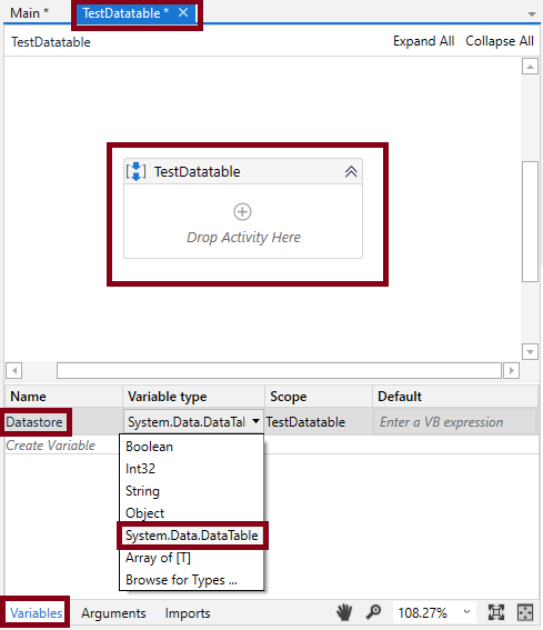 Datatable To CSV File Using UiPath Studio