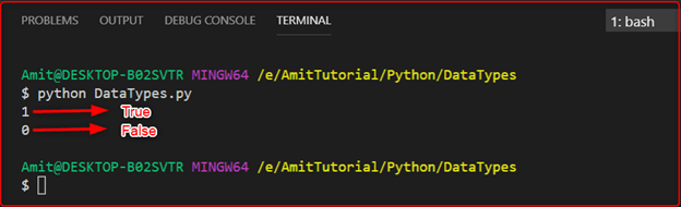Data Types in Python