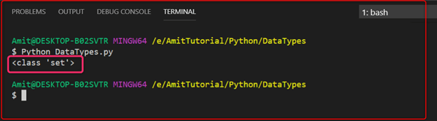 Data Types in Python