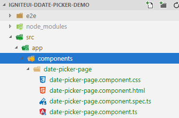Date picker in Angular