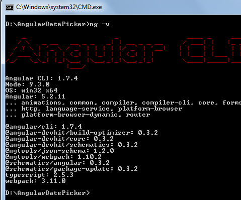 Datepicker In Angular