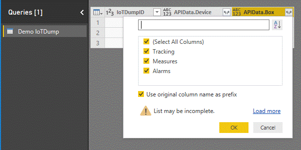 Dealing with JSON - Using Power Query in Azure Analysis Services