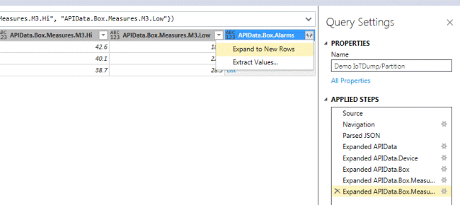 Dealing with JSON - Using Power Query in Azure Analysis Services