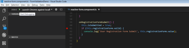 Debugging Typescript In Visual Studio Code Using Chrome