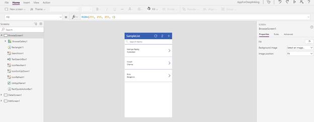 Deep Linking Into A Specific Screen On Mail Body In PowerApps
