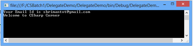 Delegates in C#