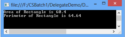 Delegates in C#