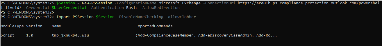 how to delete emails from user mailbox using eDiscovery, Content Serch and PowerShell