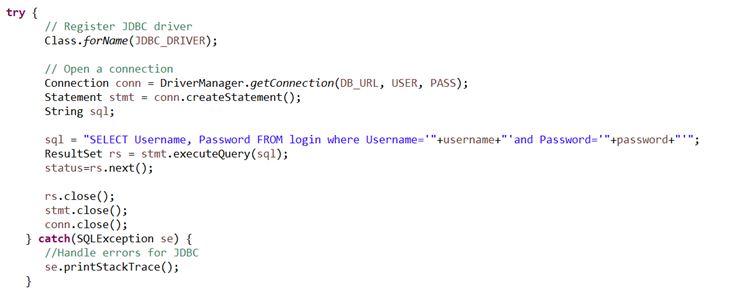 Demo On SQL Injection