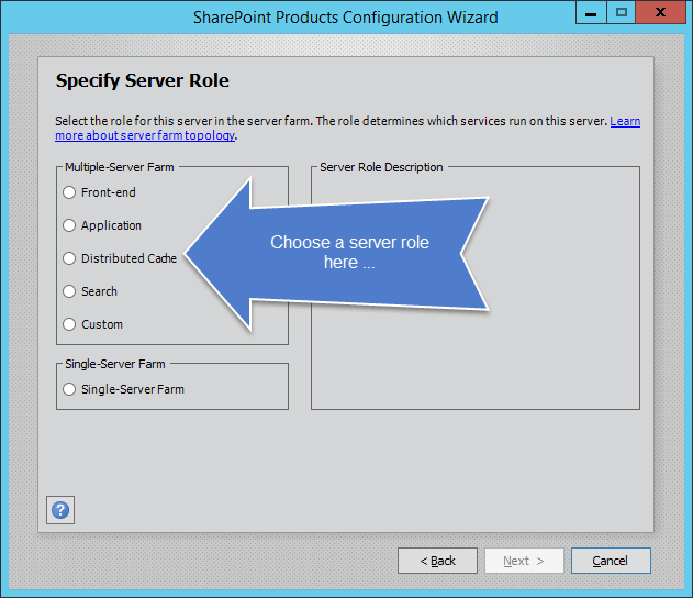 SharePoint Products Configuration Wizard