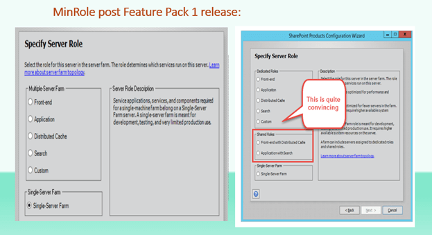 MinRole Feature Pack 1