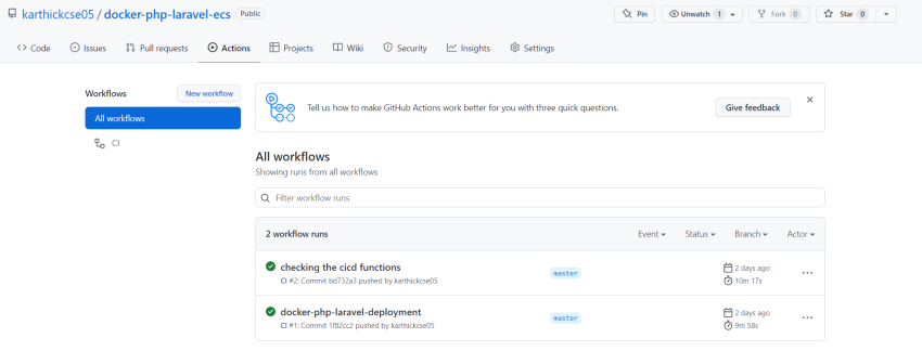 Deploy A Dockerized Laravel Application To AWS ECS With EC2 Instance ...